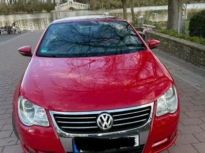 Brugt VW Eos Edition 122 HK (89 kW) 2008 Rød Cabriolet
