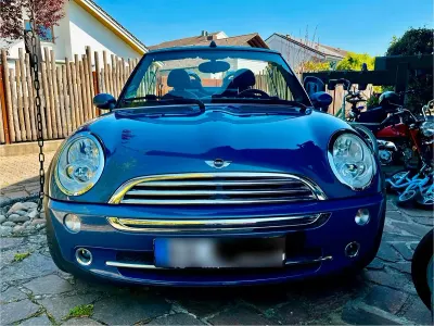 Usata Mini Cooper Cabriolet 116 CV (85 kW) 2005 Blu Cabrio