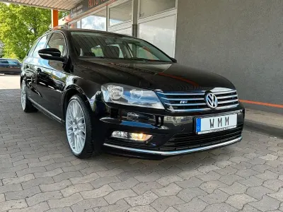 Gebraucht VW Passat R-line BlueMotion 177 PS (130 kW) 2014 Deep black perleffekt Kombi