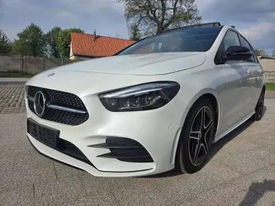 Gebraucht Mercedes B220 AMG 190 PS (139 kW) 2020 Digitalweiss  metalliclack Kleinwagen