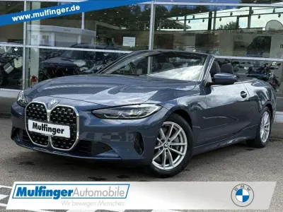 Gebraucht BMW 430 Cabriolet Sport Line 245 PS (180 kW) 2022 Arctic race blue (metallic) Cabrio