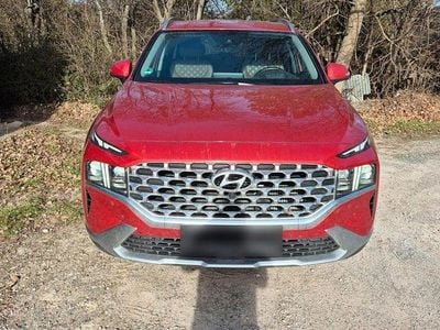 Gebraucht Hyundai Santa Fe Premium 200 PS (147 kW) 2021 Orange SUV