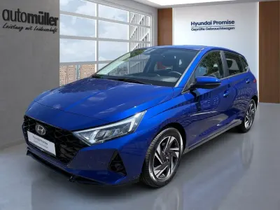 Gebraucht Hyundai i20 Trend 101 PS (74 kW) 2022 Blau Kleinwagen