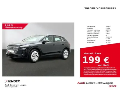 Brugt Audi Q4 e-tron Comfort 125 kW (170 HK) 2023 Sort SUV