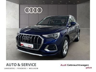 Blau 2d navarrablau metallic metallic Gebraucht 2021 Audi Q3 Advanced SUV | 26.990 € (Fairer Preis)
