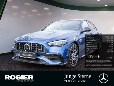 Używany Mercedes C43 AMG AMG 408 KM (300 kW) 2024 Niebieski Sedan/Limuzyna