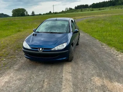 Gebraucht Peugeot 206 60 PS (44 kW) 2005 Blau Kleinwagen