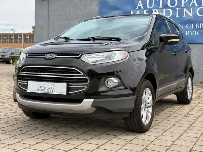 Brugt Ford Ecosport Titanium 125 HK (91 kW) 2016 Sort SUV