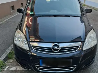 Gebraucht Opel Zafira 150 PS (110 kW) 2008 Schwarz Van / Kleinbus