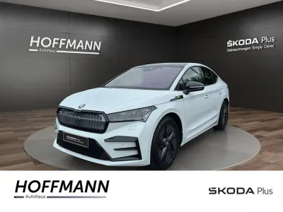 Gebraucht Skoda Enyaq iV Suite 219 kW (299 PS) 2023 Moonweiß perleffekt SUV