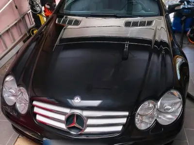Gebraucht Mercedes SL350 272 PS (200 kW) 2008 Schwarz Cabrio
