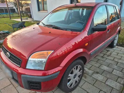 Gebraucht Ford Fusion 74 PS (54 kW) 2007 Rot Kleinwagen