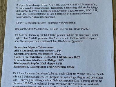 Gebraucht VW Tiguan Exclusive 177 PS (130 kW) 2014 Schwarz SUV