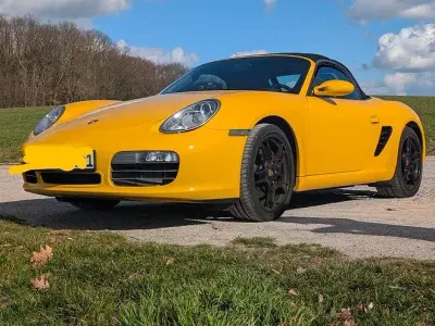Occasion Porsche Boxster S 280 PK (205 kW) 2006 Geel Cabriolet