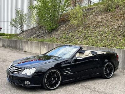 Second-hand Mercedes SL55 AMG AMG 517 CP (380 kW) 2007 Negru Cabrio
