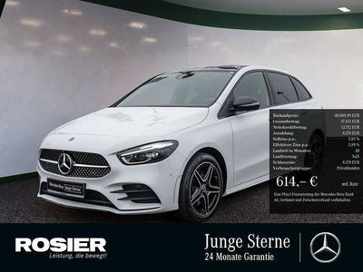 Gebraucht Mercedes B250e AMG 163 PS (119 kW) 2024 Weiss / digitalweiss (metallic) Van / Kleinbus