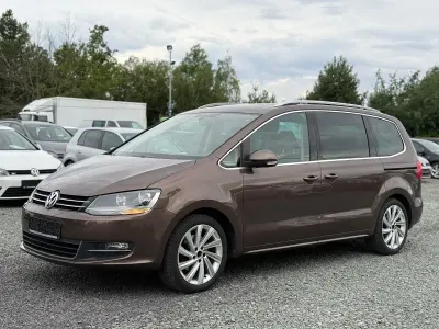 Gebraucht VW Sharan Highline 140 PS (102 kW) 2010 Braun Van / Kleinbus