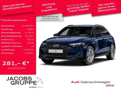 Gebraucht Audi A3 Ambiente 150 PS (110 kW) 2025 Blau Limousine