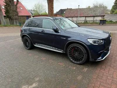 Gebraucht Mercedes GLC63 AMG AMG 510 PS (375 kW) 2020 Blau SUV