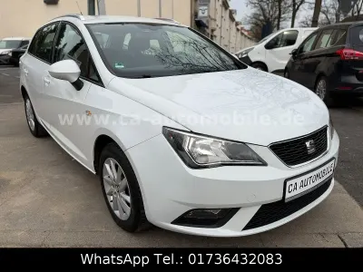 Gebraucht Seat Ibiza ST Style 90 PS (66 kW) 2015 "nevada" weiss Kombi