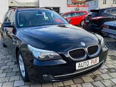 Gebraucht BMW 520 Sport Line 163 PS (119 kW) 2007 Schwarz Kombi