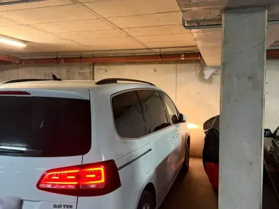 Gebraucht VW Sharan 150 PS (110 kW) 2015 Weiß Van / Kleinbus