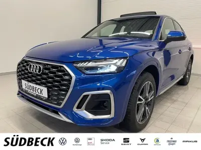 Używany Audi Q5 Sportback S-Line 299 KM (219 kW) 2022 Niebieski SUV