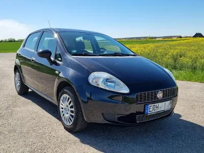 Gebraucht Fiat Grande Punto Dynamic 65 PS (47 kW) 2009 Blau Kleinwagen