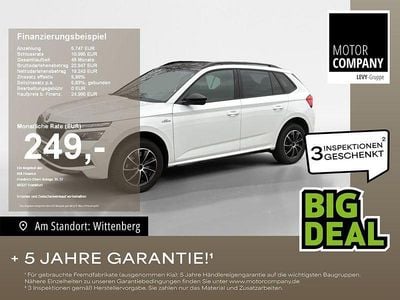 Weiß Gebraucht 2023 Skoda Kamiq Monte Carlo SUV | 23.780 € (Fairer Preis)