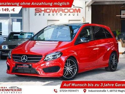 Gebraucht Mercedes B220 AMG line 177 PS (130 kW) 2015 Rot (jupiterrot uni) Van / Kleinbus
