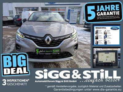 Gebraucht Renault Captur Techno 140 PS (102 kW) 2024 Stahlgrau metallic / dach blackpe SUV
