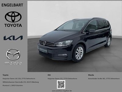 Gebraucht VW Touran Highline 150 PS (110 kW) 2018 Schwarz Van / Kleinbus