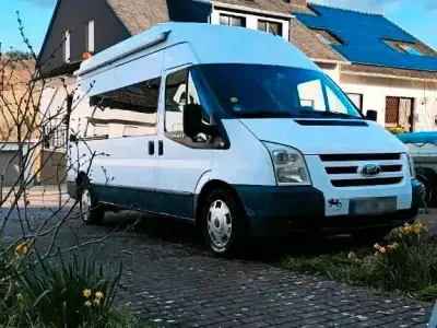 Gebraucht Ford Transit 115 PS (84 kW) 2011 Weiß Van / Kleinbus