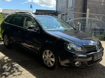 Gebraucht VW Golf VII Highline 140 PS (102 kW) 2012 Schwarz Kombi