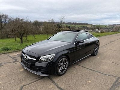 Gebraucht Mercedes C200 AMG 184 PS (135 kW) 2019 Schwarz Coupé