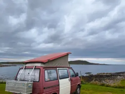 Gebraucht VW T4 California 77 PS (56 kW) 1993 Rot Van