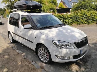 Gebraucht Skoda Roomster 105 PS (77 kW) 2014 Weiß Van / Kleinbus