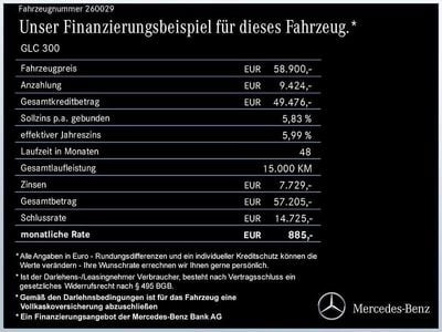 Blau Gebraucht 2024 Mercedes GLC300 AMG SUV | 58.900 € (Fairer Preis)