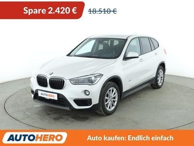 Gebraucht BMW X1 Advantage 136 PS (100 kW) 2016 Weiß SUV
