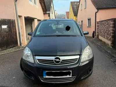Gebraucht Opel Zafira 120 PS (88 kW) 2008 Blau Van / Kleinbus