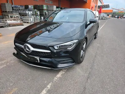 Brugt Mercedes CLA220 Shooting Brake AMG line 190 HK (139 kW) 2019 Sort Stationcar
