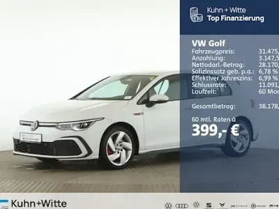 Brugt VW Golf VIII GTI 245 HK (180 kW) 2023 Hvid Sedan