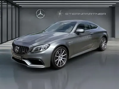 Gebraucht Mercedes C63 AMG AMG 476 PS (350 kW) 2019 Metalliclack selenitgrau Coupé