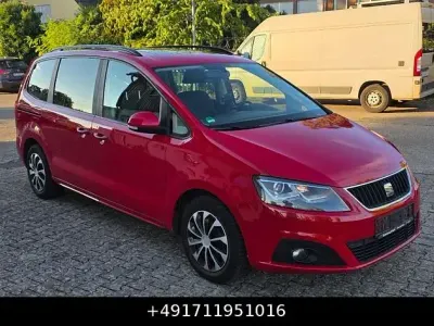 Gebraucht Seat Alhambra Style 140 PS (102 kW) 2011 Rot Van / Kleinbus
