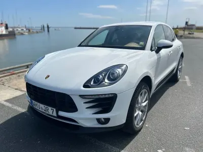 Usata Porsche Macan S 258 CV (189 kW) 2015 Bianco SUV