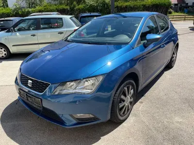 Gebraucht Seat Leon 110 PS (80 kW) 2015 Blau Limousine
