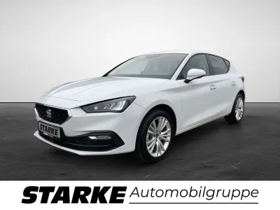 Neu Seat Leon Style 150 PS (110 kW) 2025 Weiß (glacial weiß metallic) Limousine