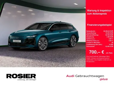 Brugt Audi A6 e-tron Performance 269 kW (367 HK) 2025 Blå Stationcar