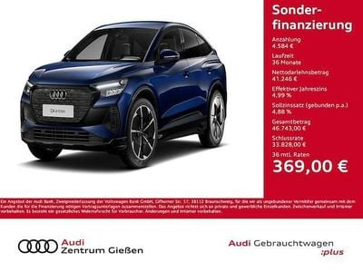Gebraucht Audi Q4 Sportback e-tron Ambiente 210 kW (286 PS) 2025 Navarrablau metallic SUV