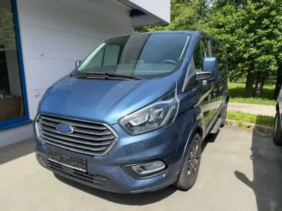 Gebraucht Ford Tourneo Titanium X 185 PS (136 kW) 2020 Chromablau metallic Van / Kleinbus